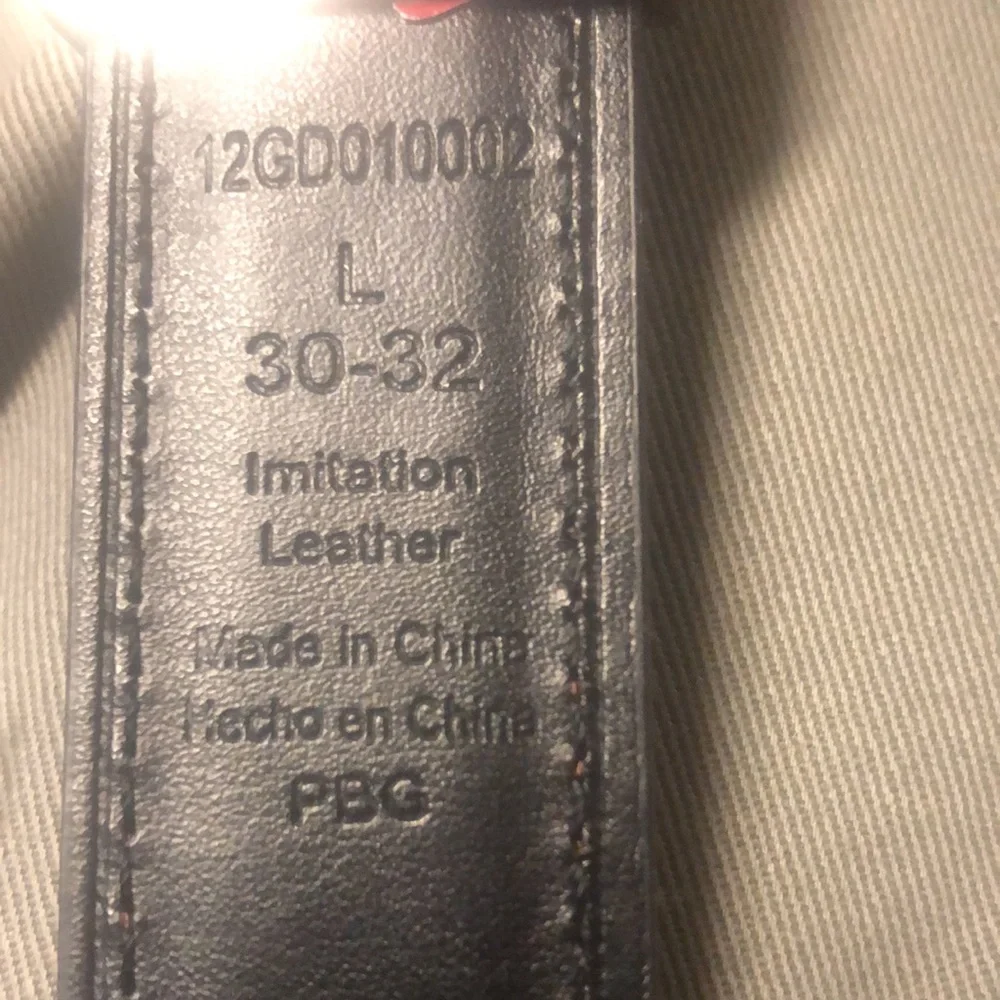Boys new belt